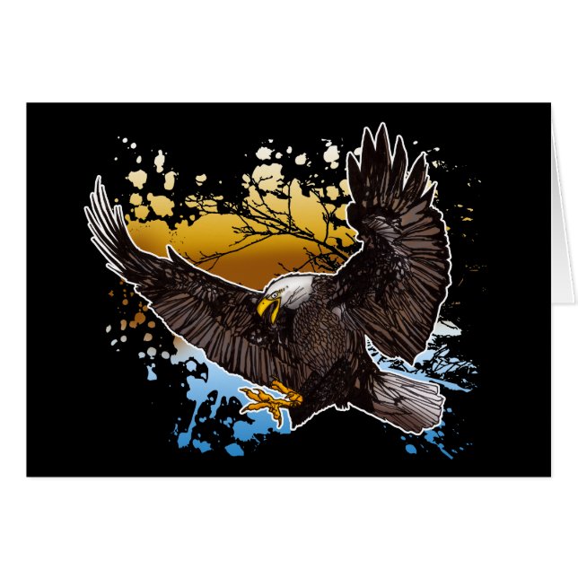 Aigle de Bald (Devant horizontal)