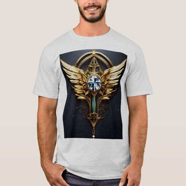 Aigle de cristal en T-shirt de vol (Devant)