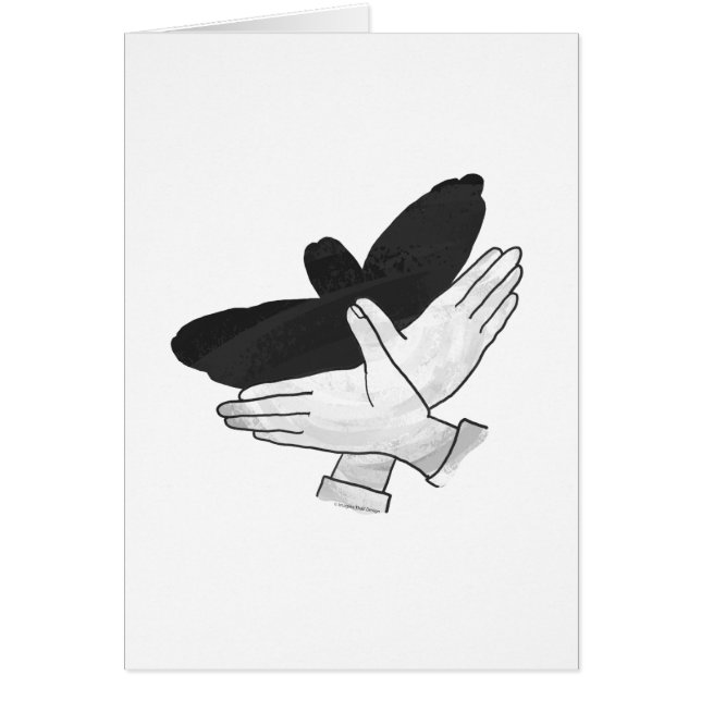 Aigle de silhouette (Devant)