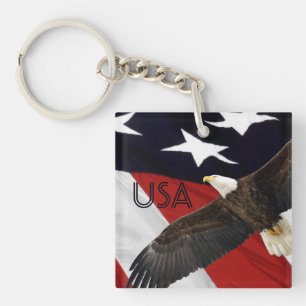 Aigle et Drapeau USA