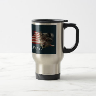 Aigle, Loup, Ours et Mug Drapeau américain