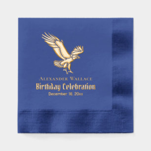 Aigle Majestic Bald en vol Anniversaire Nom de la
