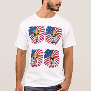 Aigle Patriotique Américain" Election Day T-Shirt