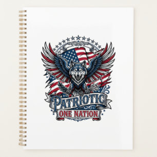 Aigle Patriotique Loup Hybride Animal Hybride Patr
