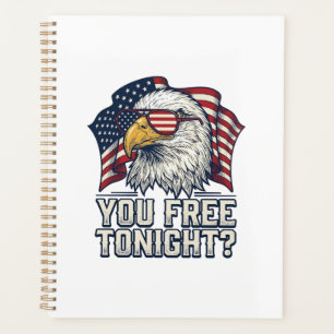 Aigle Patriotique Vous Êtes Libre Ce Soir Chemise