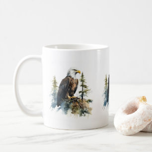 Aigle répandant ailes Mug