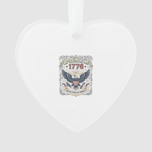 Aigle Vintage Amérique 1776 Patriotique
