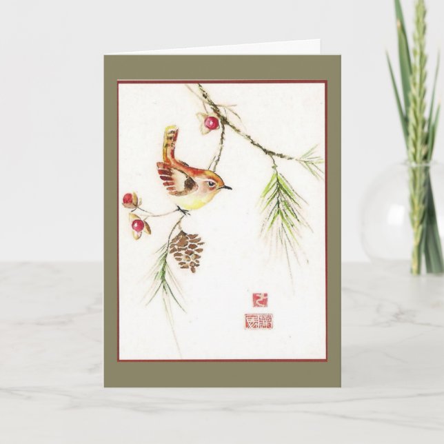 Aigre-doux--Roitelet de Caroline. Carte de (Devant)