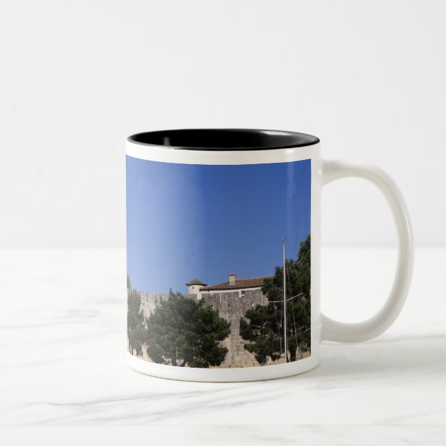 Aigues Mortes, Rhone und Sete Canal, Gard, Zweifarbige Tasse (Rechts)