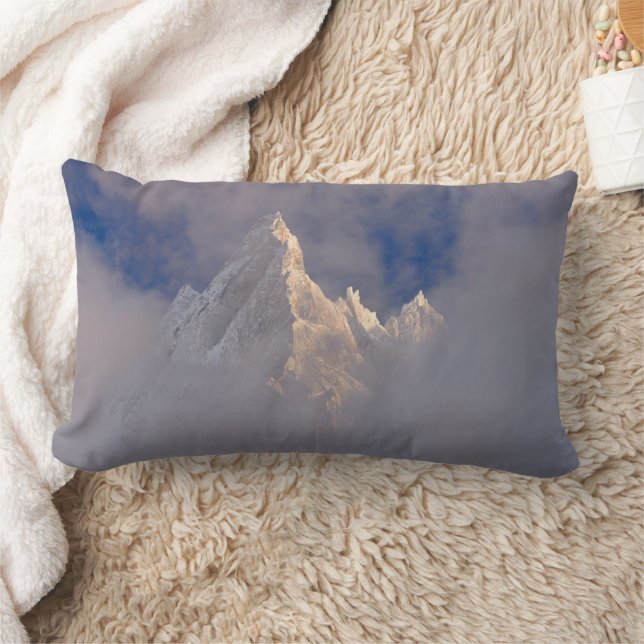 Aiguille de Blaitiere | Frankreich Lendenkissen (Decke)