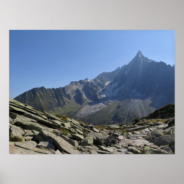 Aiguille du Dru Poster (Vorne)