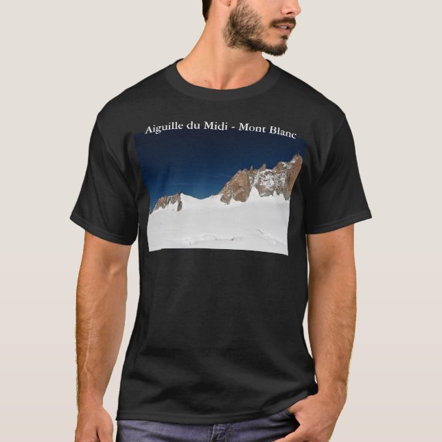 Aiguille DU Midi - Mont Blanc 2 T-Shirt (Vorderseite)
