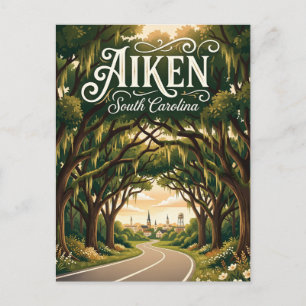 Aiken USA Postkarte