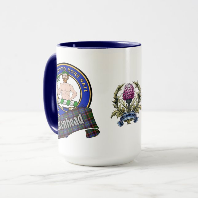 Aikenhead Clan Badge Combo 15oz Mug (Devant gauche)