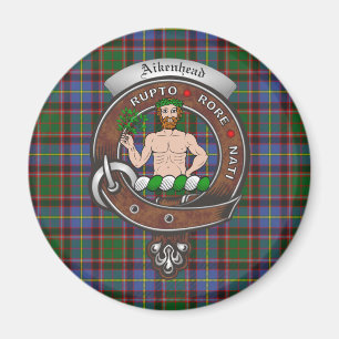 Aikenhead Clan Badge Magnet