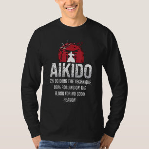 Aikido 2 Der technische Samurai Sportkampf T-Shirt