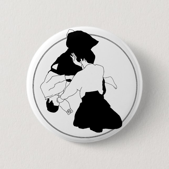 Aikido Button (Vorderseite)