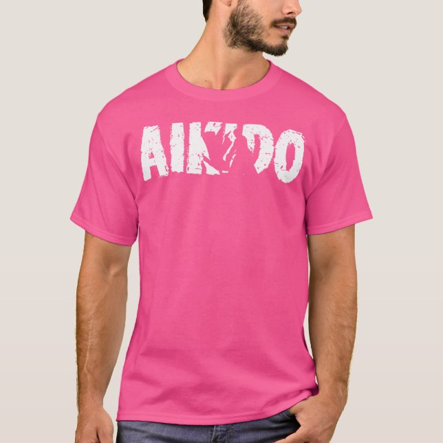 Aikido Cool Aikidoka Fan Martial Arts T-Shirt (Vorderseite)