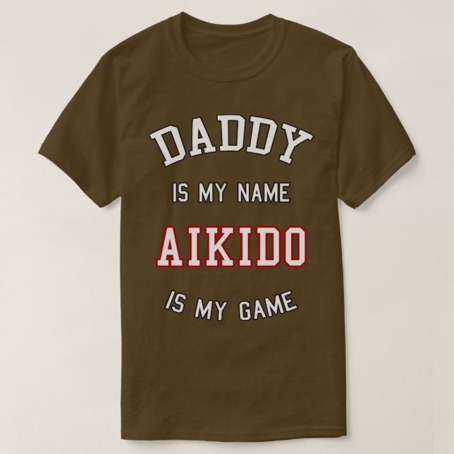 Aikido Daddy Gift T-Shirt (Design vorne)