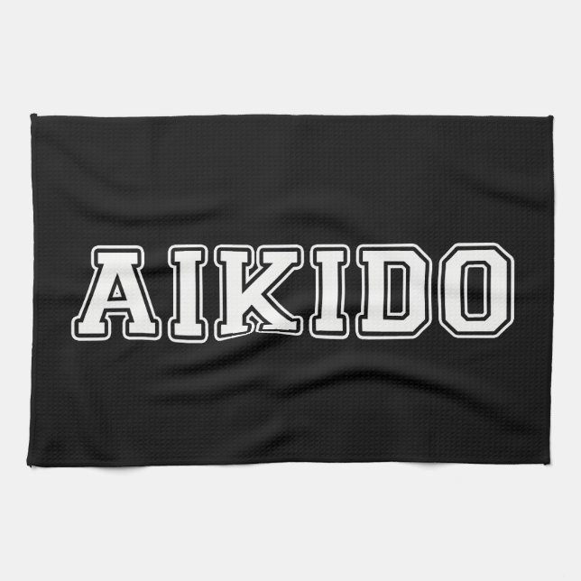 Aikido Geschirrtuch (Horizontal)
