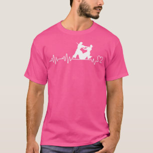 Aikido Heartbeat Karate Funny Aikido T-Shirt