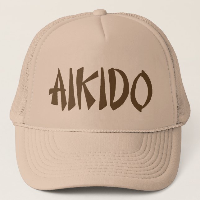 Aikido-Hut Truckerkappe (Vorderseite)