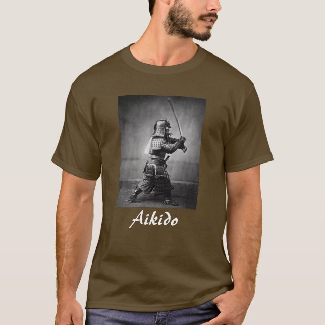 Aikido-Japaner-Kampfkunst T-Shirt (Vorderseite)