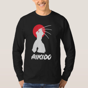 Aikido Japanisch Kampfkunsttechniken Aikido Bla T-Shirt