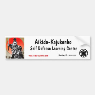 Aikido-Kajukenbo, Selbst Defe… Autoaufkleber