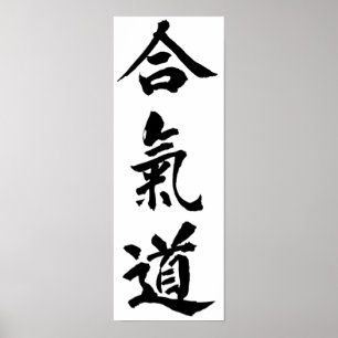 Aikido-Plakat Poster