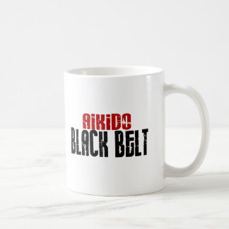Aikido-schwarzer Gürtel Kaffeetasse