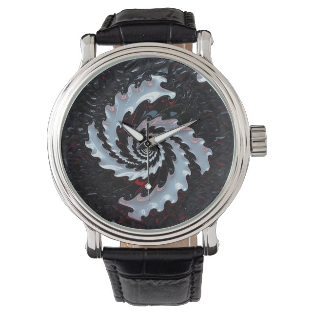 AiKo Beats™ Sonic Vector – Fracture Armbanduhr (Vorderseite)