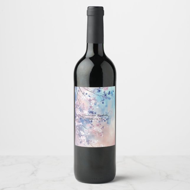 Aiko Food and Beverage Label Set Weinetikett (Vorderseite)