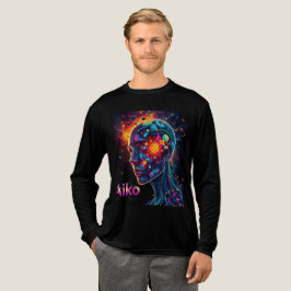 AiKo Grunge Grafik #4 Tri-Blend Shirt