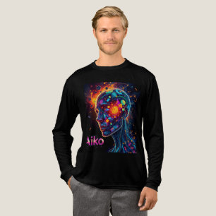 AiKo Grunge Grafik #4 Tri-Blend Shirt