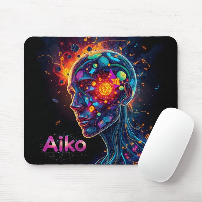 AiKo Grunge Graphic #4 Mousepad (Mit Mouse)