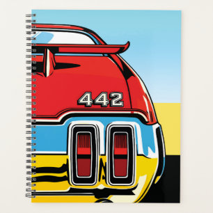 Aile arrière de Muscle Car 442 Impression Pop Art