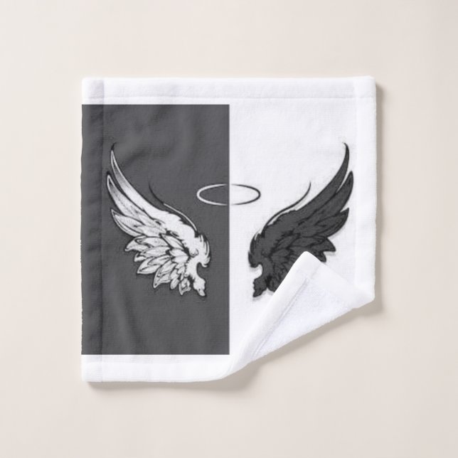 Ailes d'ange (Gant de toilette)
