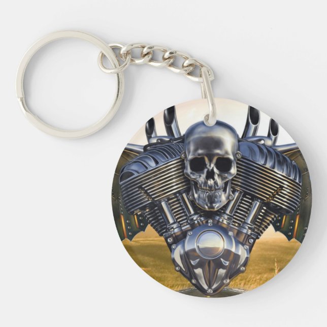 Ailes de porte - clé de cercle d'anarchie (Devant)