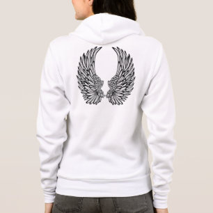 Ailes personnalisées de sweat - shirt à