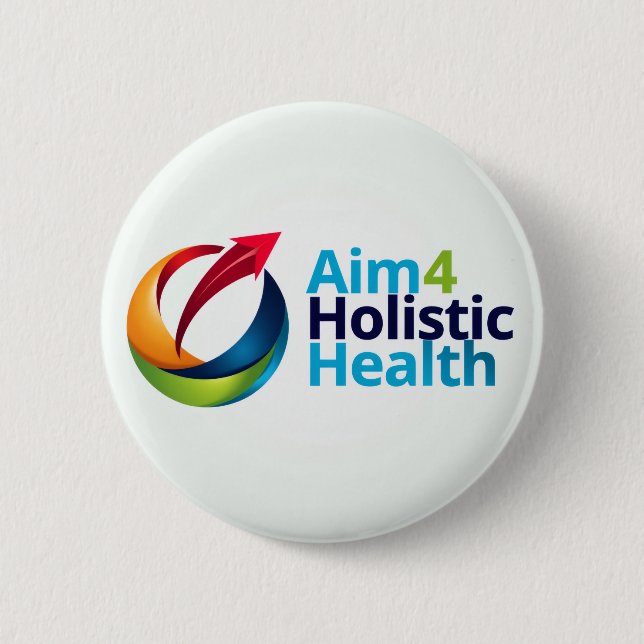 Aim 4 Holistic Health Button (Vorderseite)