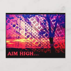 Aim High Card Postkarte