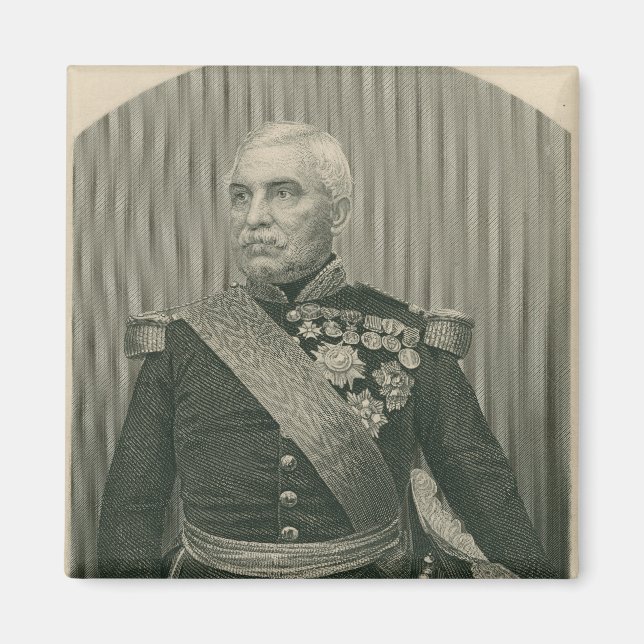 Aimable Jean Jacques Pelissier Duc de Malakof Magnet (Vorne)