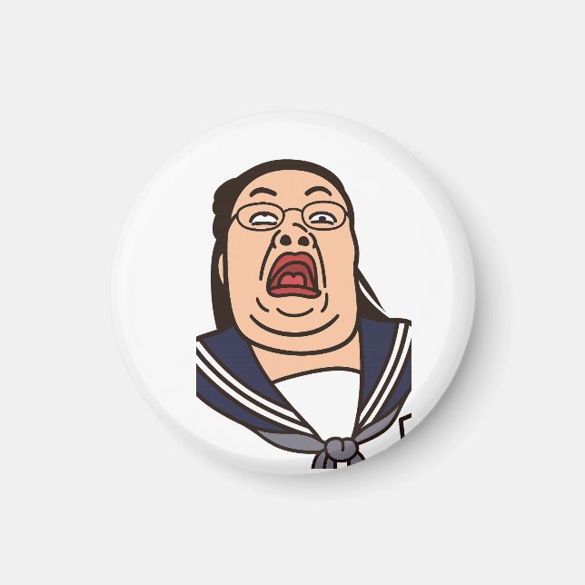 AIMANT 変顔している女子高生 (Devant)