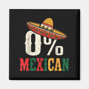 Aimant 0% pour cent mexicain cinco mayo fête sombrero