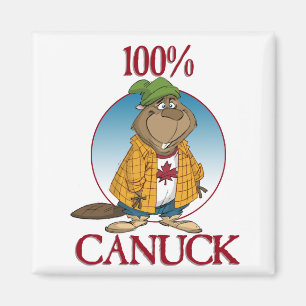 Aimant 100% Canuck