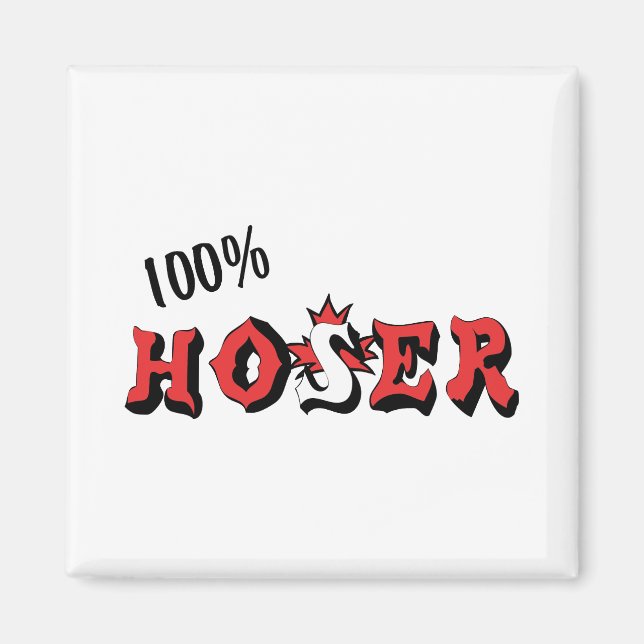 Aimant 100 % Hoser (Devant)