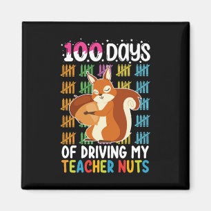 Aimant 100 jours à rendre mon professeur fou écureuil