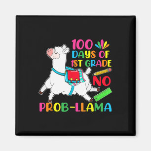 Aimant 100 Jours De 1Ere Année Pas De Problème Llama