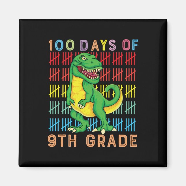 Aimant 100 Jours De Camion Monster 100E Jour De Scho (Devant)